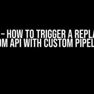 Jenkins – How to Trigger a Replay Build from API with Custom Pipeline