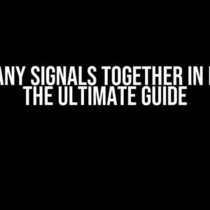 Plot Many Signals Together in Python: The Ultimate Guide